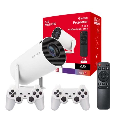 P1 HY300 Game Projector <br> <span class='text-color-warm'>سيتوفر قريباً</span>